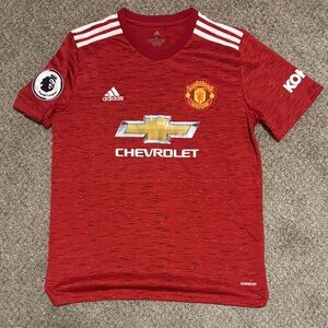 BNWOT Adidas Manchester United Jersey (Cavani, Size L)